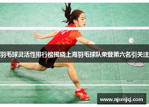 羽毛球灵活性排行榜揭晓上海羽毛球队荣登第六名引关注